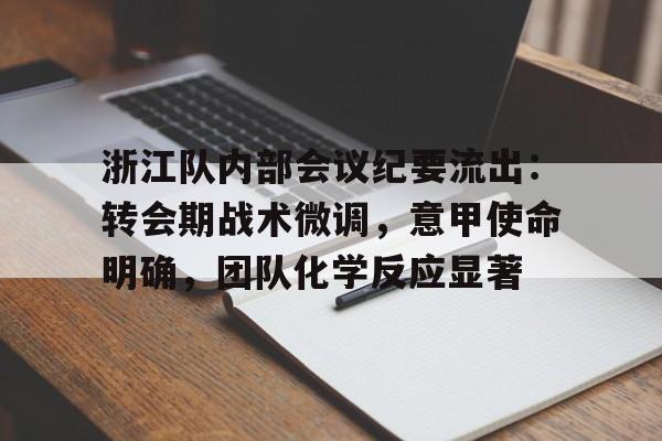 爱游戏关于浙江队内部会议纪要流出：转会期战术微调，意甲使命明确，团队化学反应显著的信息